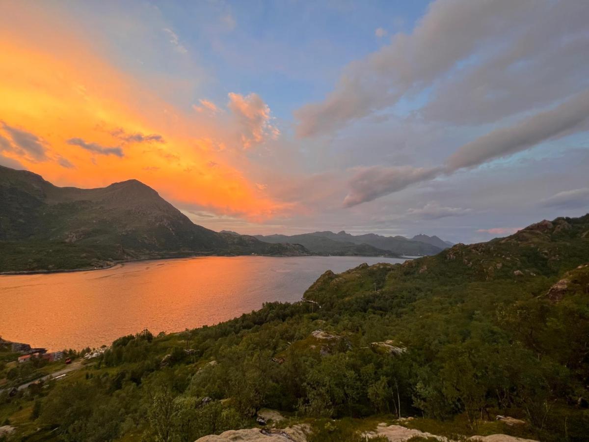 Lofoten Glampingdome Myrland Exteriér fotografie