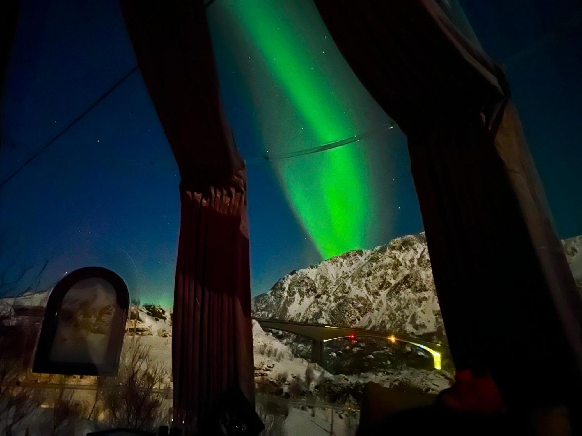 Lofoten Glampingdome Myrland Exteriér fotografie