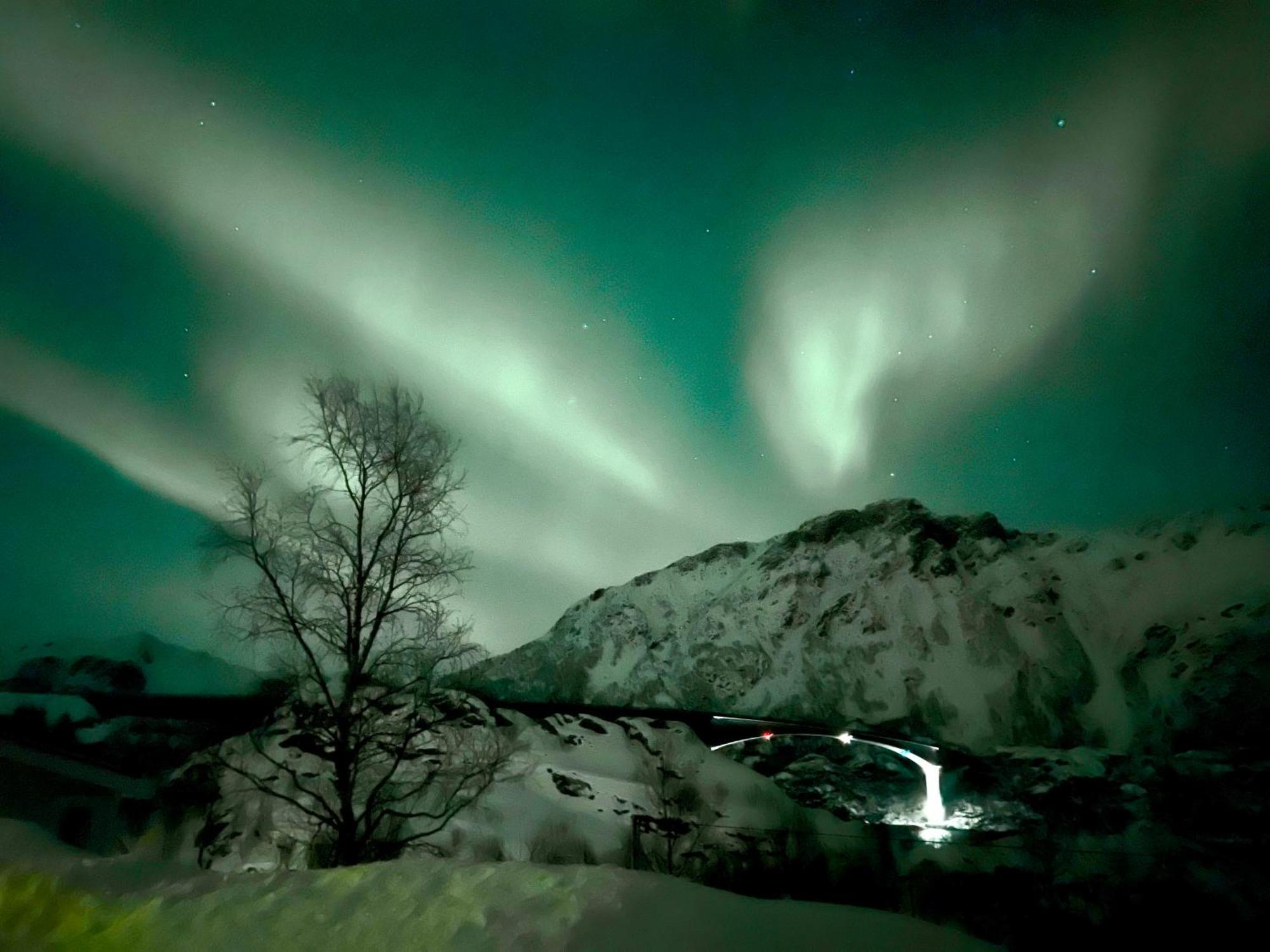 Lofoten Glampingdome Myrland Exteriér fotografie